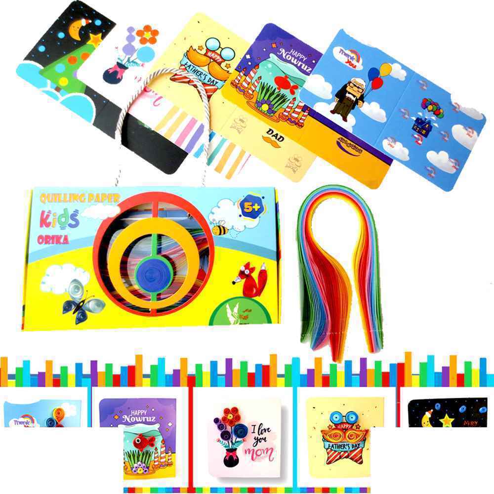 پک کاغذملیله وکارت تشکر100برگی اوریکا